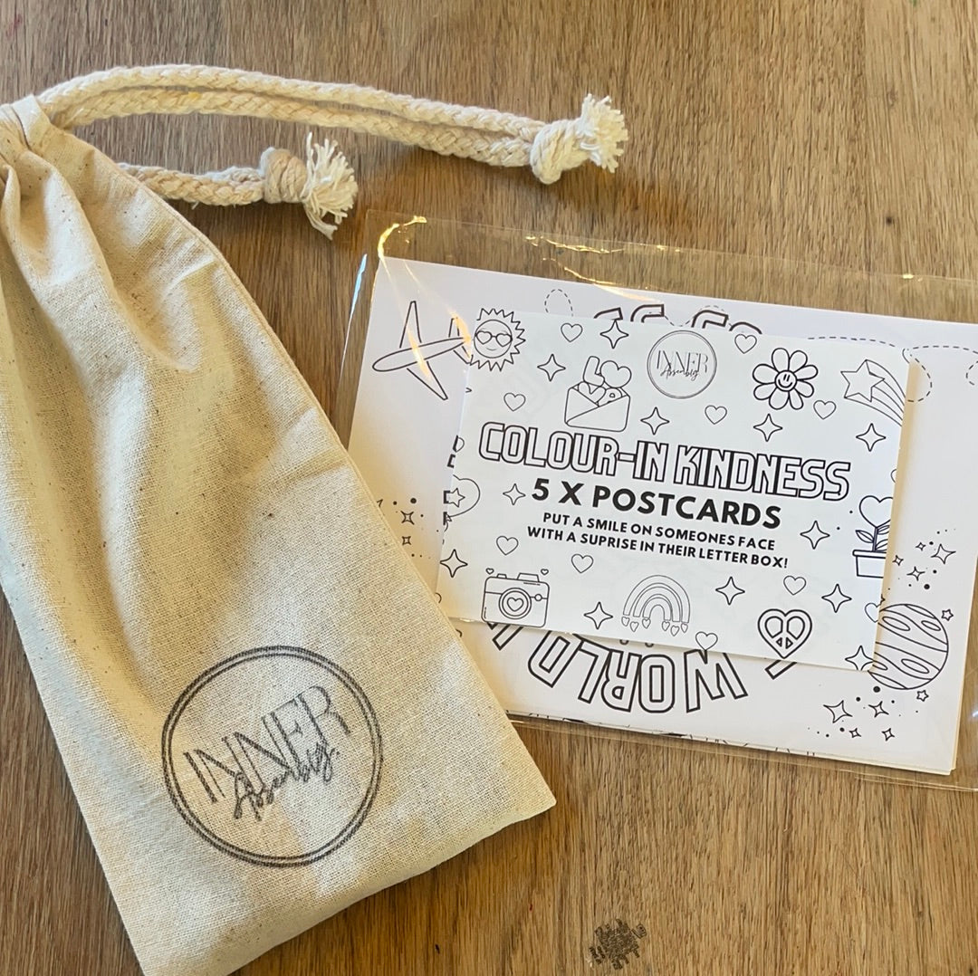 Colour in Kindness Postcards